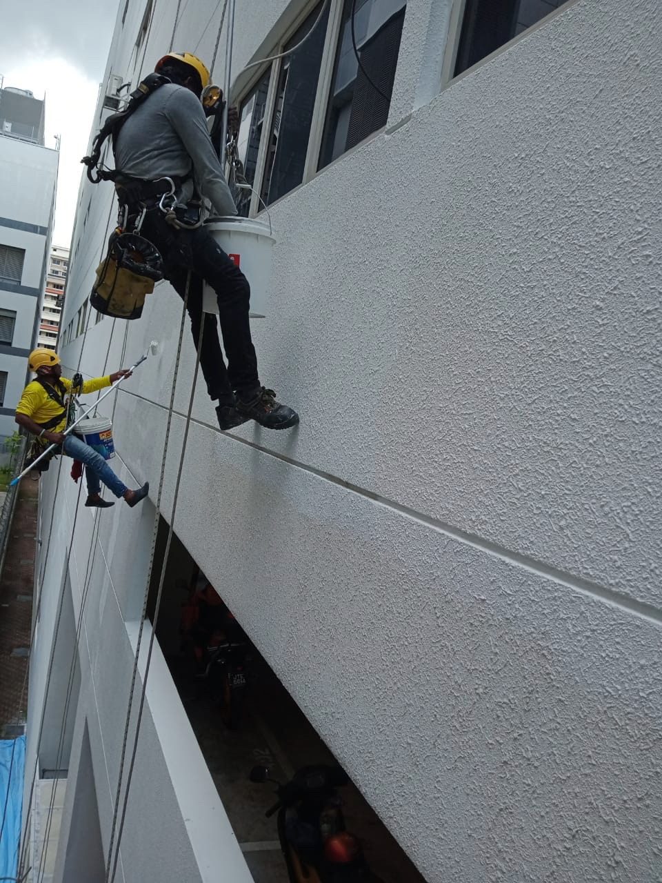 Facade wall waterproofing in Singapore