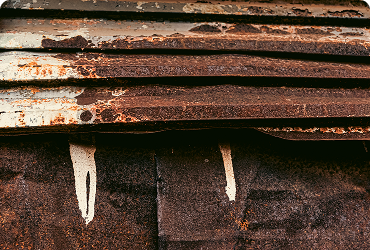 Corroded Metal Roofs