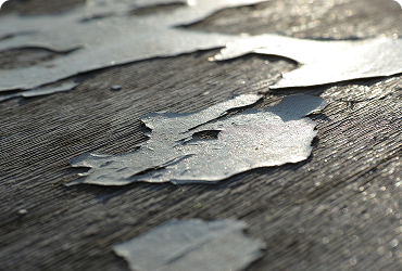 Degraded Waterproofing Membrane