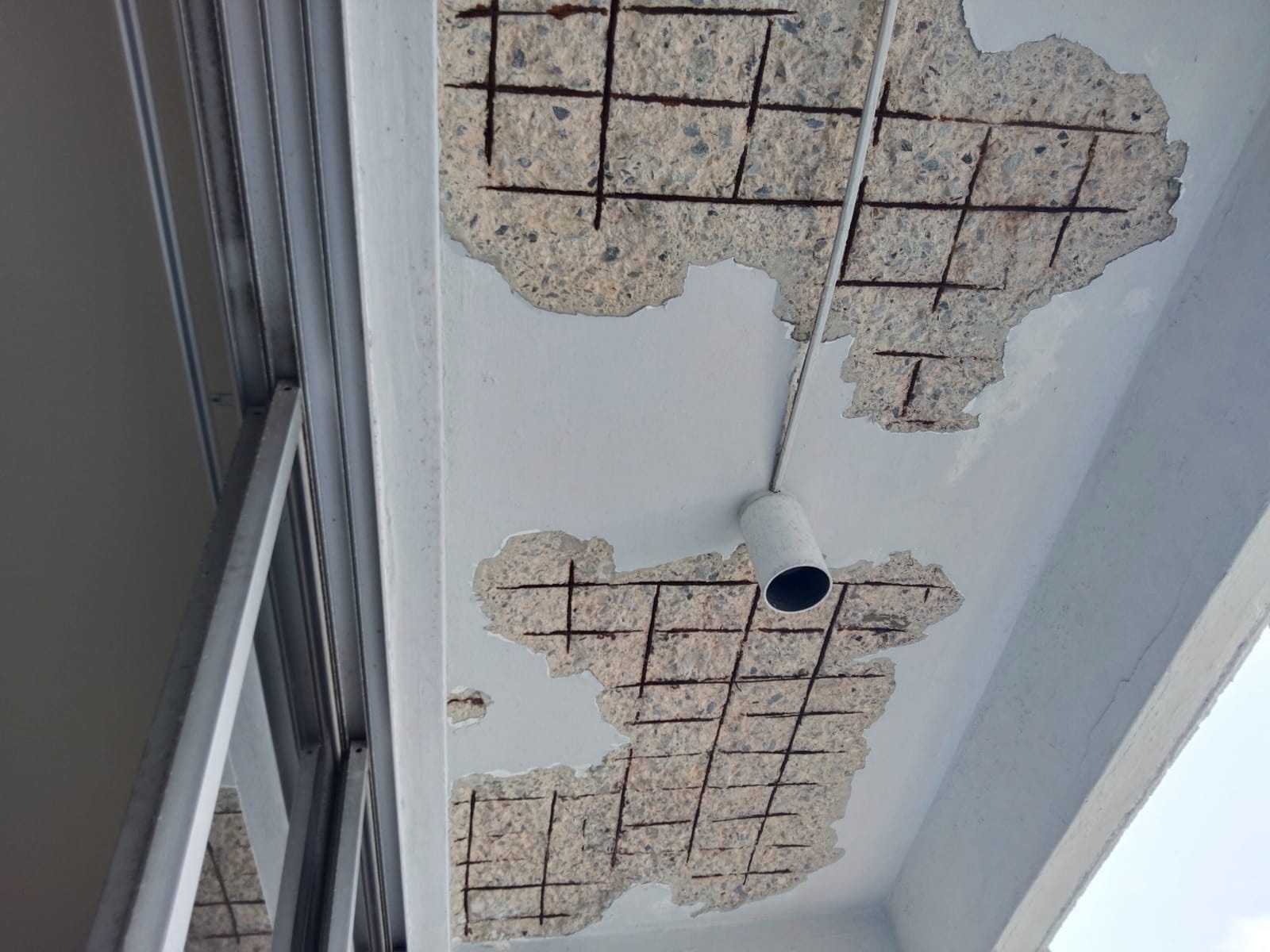 Spalling Concrete