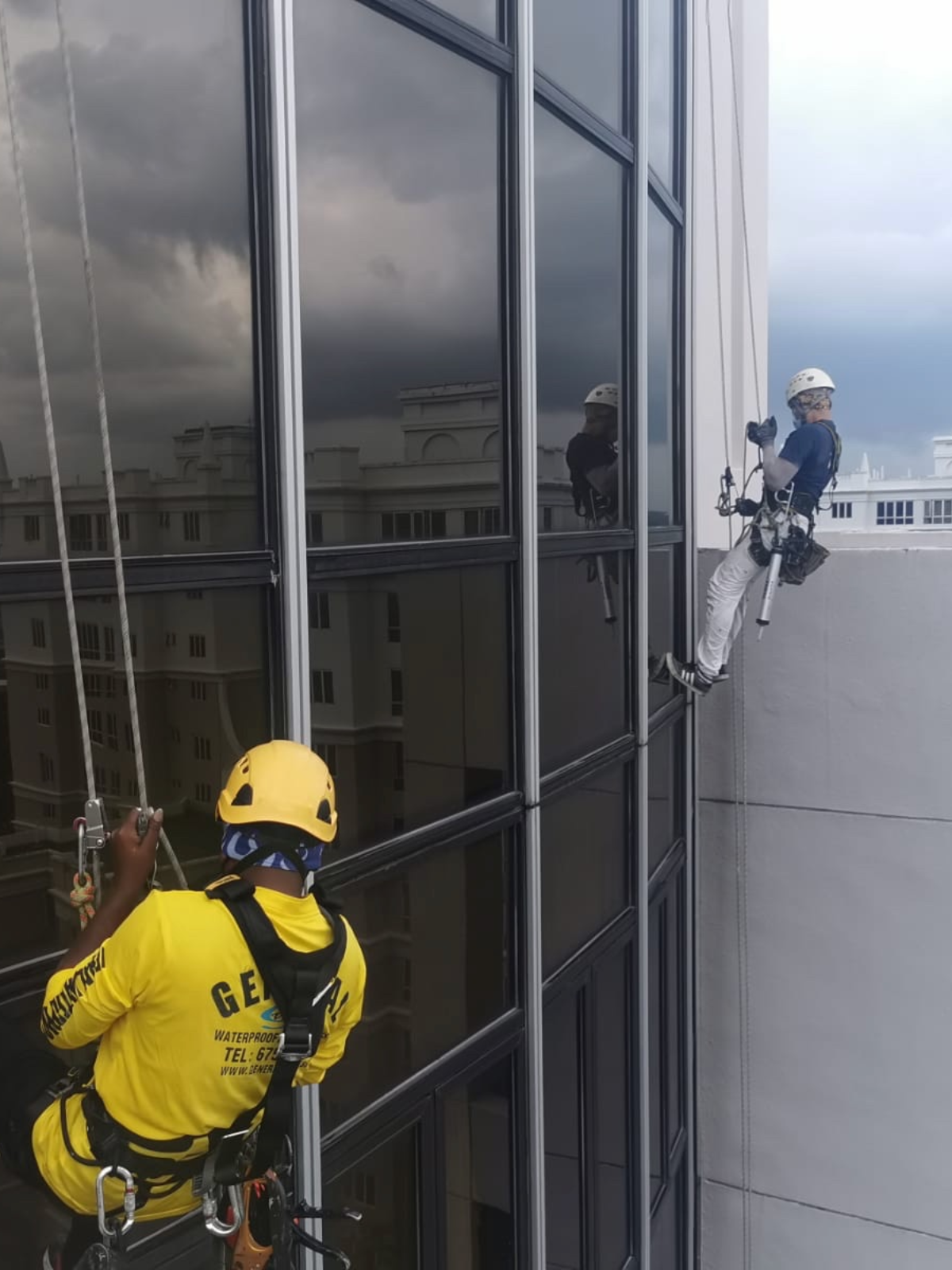 Facade window sealant in Singapore