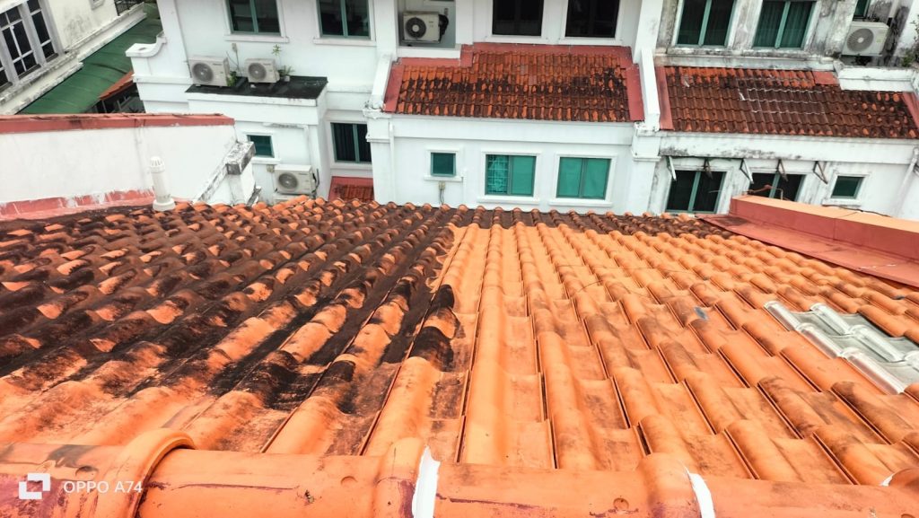 Roof Waterproofing singapore before
